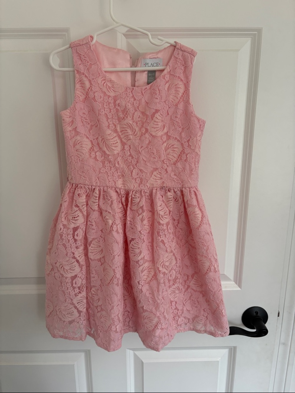 The Children's Place Soft Pink Lace Party Dress